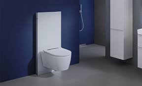 geberit white monolith cistern for wall