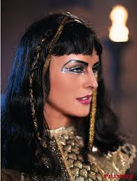 Shaved Raven Haired Brunette Cleopatra Enjoying Anal Image.