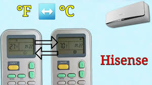 hisense ac air conditioner remote