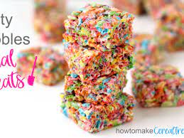 fruity pebbles rice crispy treats