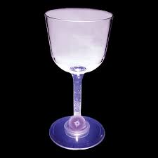 Wine Cup With Purple Led Light