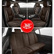 Faux Leather Car 5 Seat Cover Front