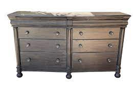 Bassett Furniture 6 Drawer Wood Dresser