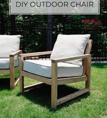 Diy Outdoor Chair Free Woodworking