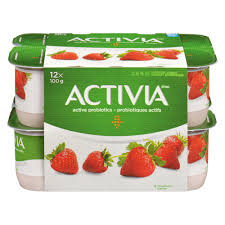 activia strawberry yogurt