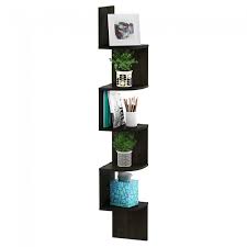 Margoun Shelf 5 Tier Zigzag Corner Wall