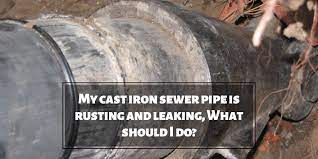My Cast Iron Sewer Pipe Is Rusting And