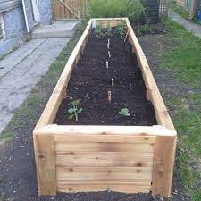 Raised Bed Garden Made From Reclaimed