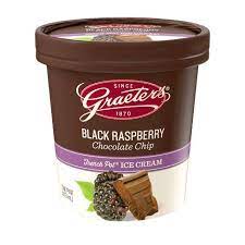 Black Raspberry Chocolate Chip Ice Cream Graeter S gambar png