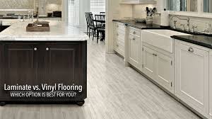 laminate vs vinyl flooring which