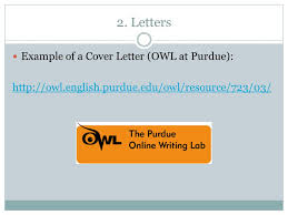    cover letter format owl at purdue