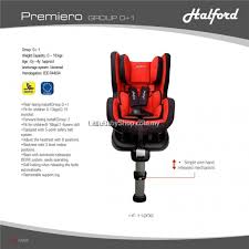 Halford Premiero Isofix Convertible Car