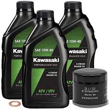 Kawasaki 10w 40 Oil Change Kit 3