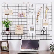 Wire Wall Grid Panel For Photo Hanging