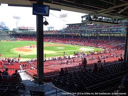 Fenway Park View From Grandstand Infield 28 Vivid Seats