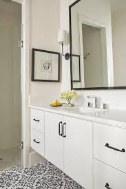 Off White Floating Vanity Cabinets With