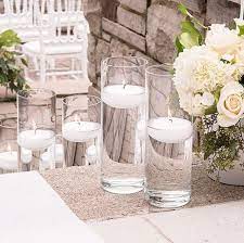 Clear Glass Vases Set Of 12 Cylinder