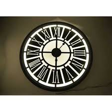 Big Ben Clock Light Up Skeleton Wall