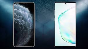 At release the galaxy note 10 plus was samsung's biggest and most powerful phone, and its aura colors almost symbolically reflect smartphone luxury. Apple Iphone 11 Pro Max Vs Samsung Galaxy Note 10 Plus Price In India Features Specifications Review Camera Features
