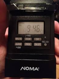 how to program a noma outdoor timer