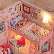 send doll house miniature diy kids