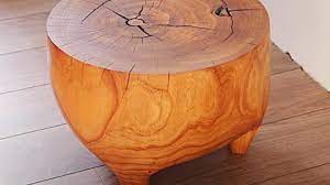 How To Make An End Table From A Tree Stump