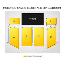 Clean Morongo Ballroom Seating Chart 2019