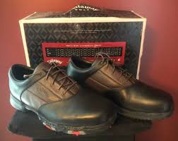 Callaway Golf Shoes Xtt Grand Slam M138 Mens Size 10 Black Brown