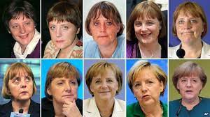 The pale background bespeaks the unknown future. The Making Of Angela Merkel A German Enigma Bbc News