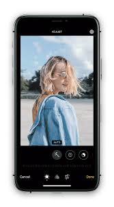 how to edit photos on iphone for the