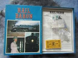 Details About Rail Baron Board Game 100 Complete 1977 Avalon Hill Vintage Trains Ga 295 Nice