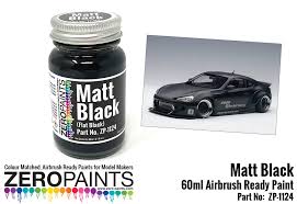 Matt Black Paint Flat Black 60ml