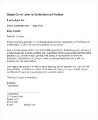 Cover Letter Dental Assistant Job Dental Assistant Resume How To