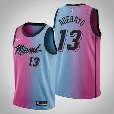 Brand new, never wore and with. Bam Adebayo Miami Heat 2020 21 Season City Jersey Pink Blue