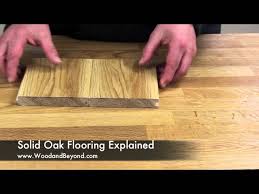 solid oak flooring explained you