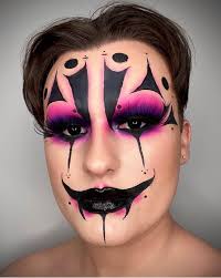 scary clown makeup looks for halloween