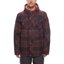 686 Woodland Ins Jacket 2019 Rusty Red Yarn Dye Plaid