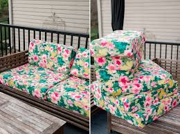 how to re cover outdoor cushions a