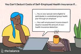 Check spelling or type a new query. Claiming The Self Employment Health Insurance Tax Deduction