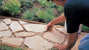 How To Install A Flagstone Path