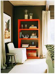 Orange Ikea Lack Bookcase