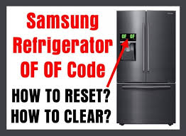 Occasionally it is leaking out ruining my cabinets on each side. Samsung Refrigerator Of Of Code On Display How To Clear
