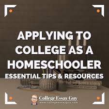 These special programs are designed in offering challenging. College Essay Guy On Twitter Applying To College As A Homeschooler We Ll Address The Most Common Questions Students Have The Homeschool Transcript How To Submit A Homeschool Letter Of Recommendation And What