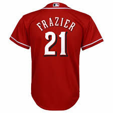 Details About Todd Frazier Cincinnati Reds Mlb Majestic Youth Red Alt Cool Base Replica Jersey