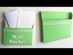 Wall Pocket Wall Hanging Paper