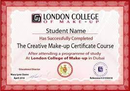makeup qualifications london college
