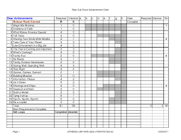 Boy Scout Rank Advancement Excel Spreadsheet Spreadsheet
