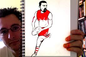 Saw something that caught your attention? Adam Goodes Aussie Of The Year Joshua Santospirito Art