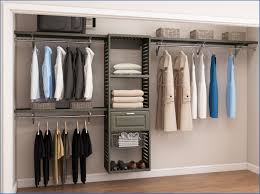 Closet organizers help you use your closet space better by providing hangers, bins, shelves, and other compartments for arranging your clothes. Allen Roth 48 In W X 16 In D Rustic Gray Wood Closet Shelf Kit In The Wood Closet Shelves Department At Lowes Com