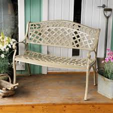 Rose Garden Or Patio Bench Seat Set